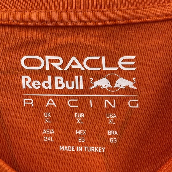Oracle Red Bull Racing Max Verstappen Faded Driver T-Shirt Casual Size XL - Picture 7 of 13